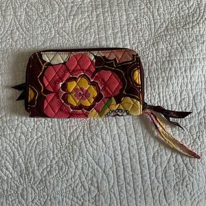 Vera Bradley wallet with optional wristlet